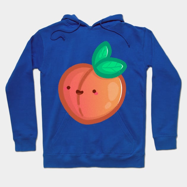 Super Cute Peach - Kawaii Peach Hoodie by perdita00